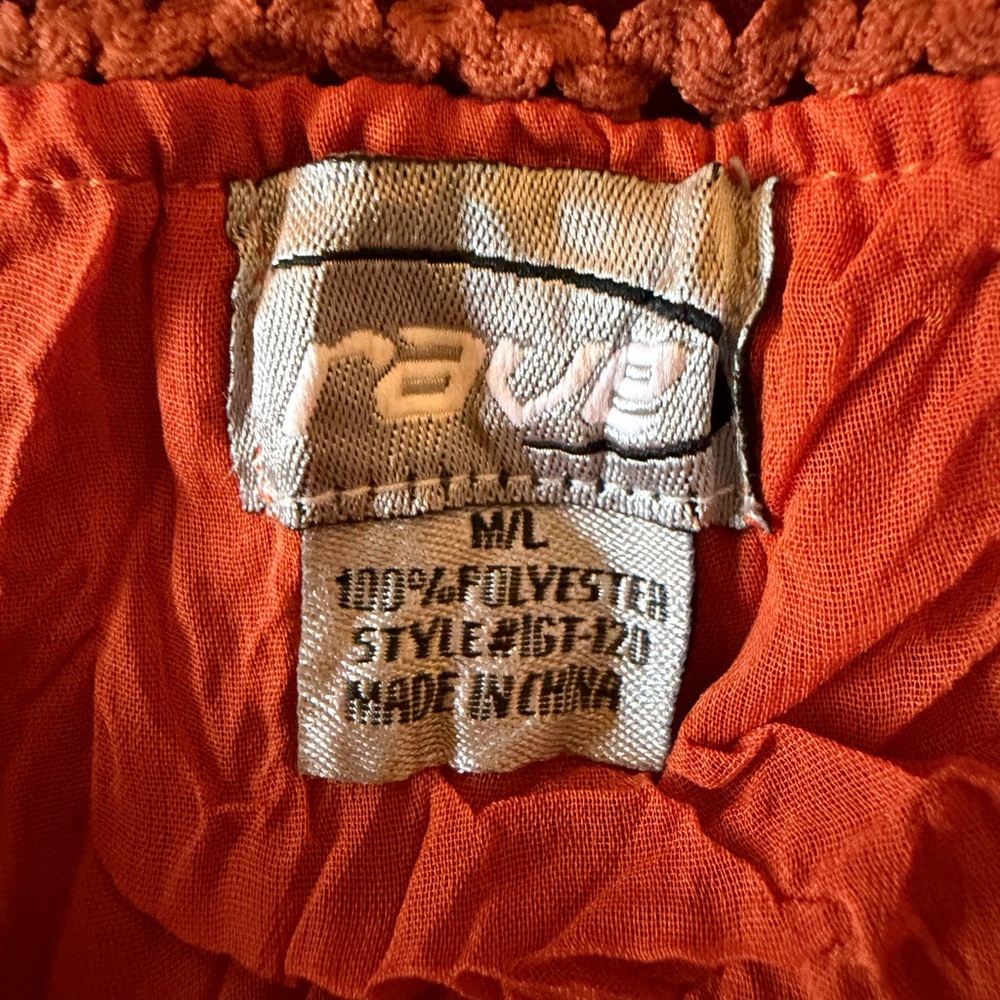 Rave Bold Orange Apparel - Picture 6 of 6